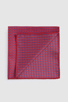 Classic Black Pocket Square Red 1 - MIB