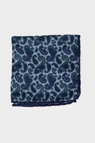 Classic Blue Pocket Square Blue 2 - MIB