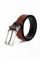 Classic Brown Aniline - Dark Tan Leather Belt - MIB