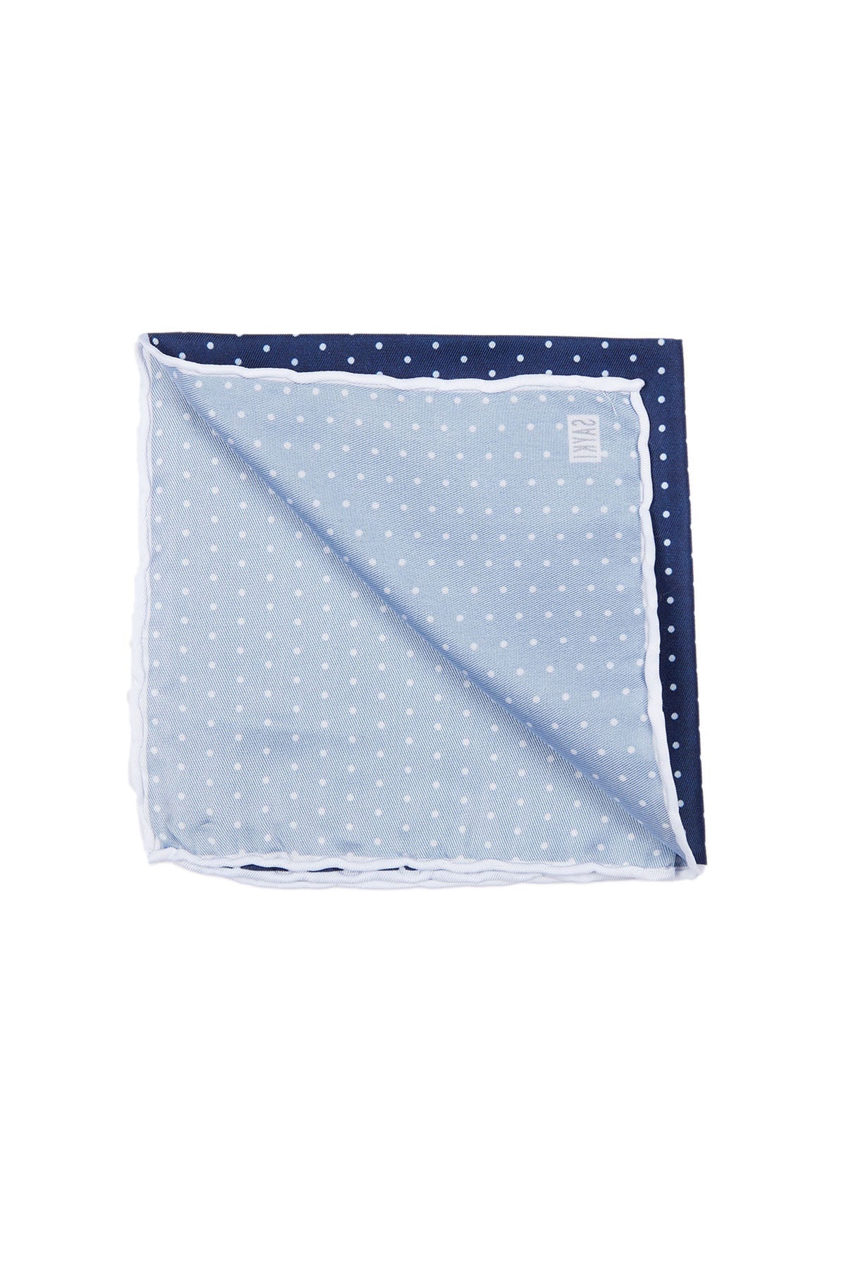 Classic Dot Navy Pocket Square - MIB