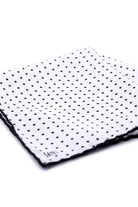 Classic Dot White Pocket Square - MIB