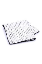 Classic Dot White Pocket Square - MIB