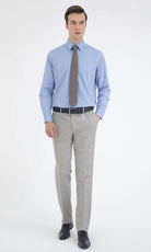 Classic Fit Cotton Blue Dress Shirt - MIB