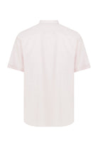 Classic Fit Short Sleeve Cotton Pink Dress Shirt - MIB