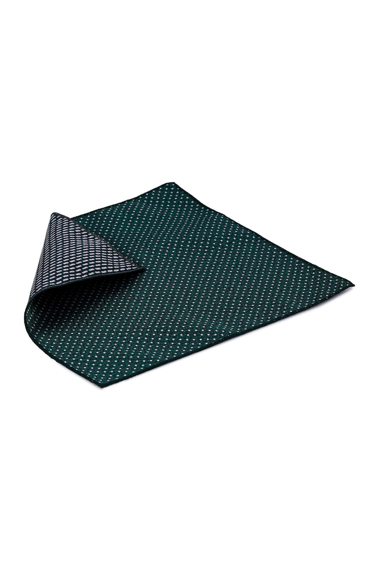 Classic Gold Pocket Square Green 2 - MIB