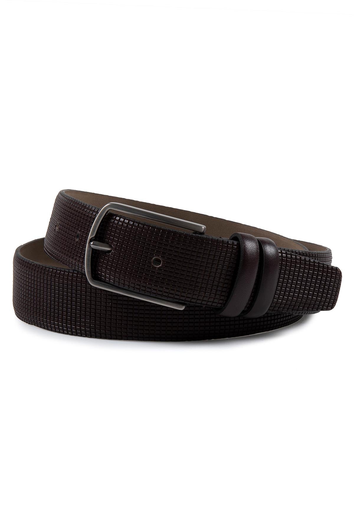 Classic Leather Brown Belt - MIB