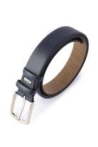 Classic Leather Navy Aniline Belt - MIB