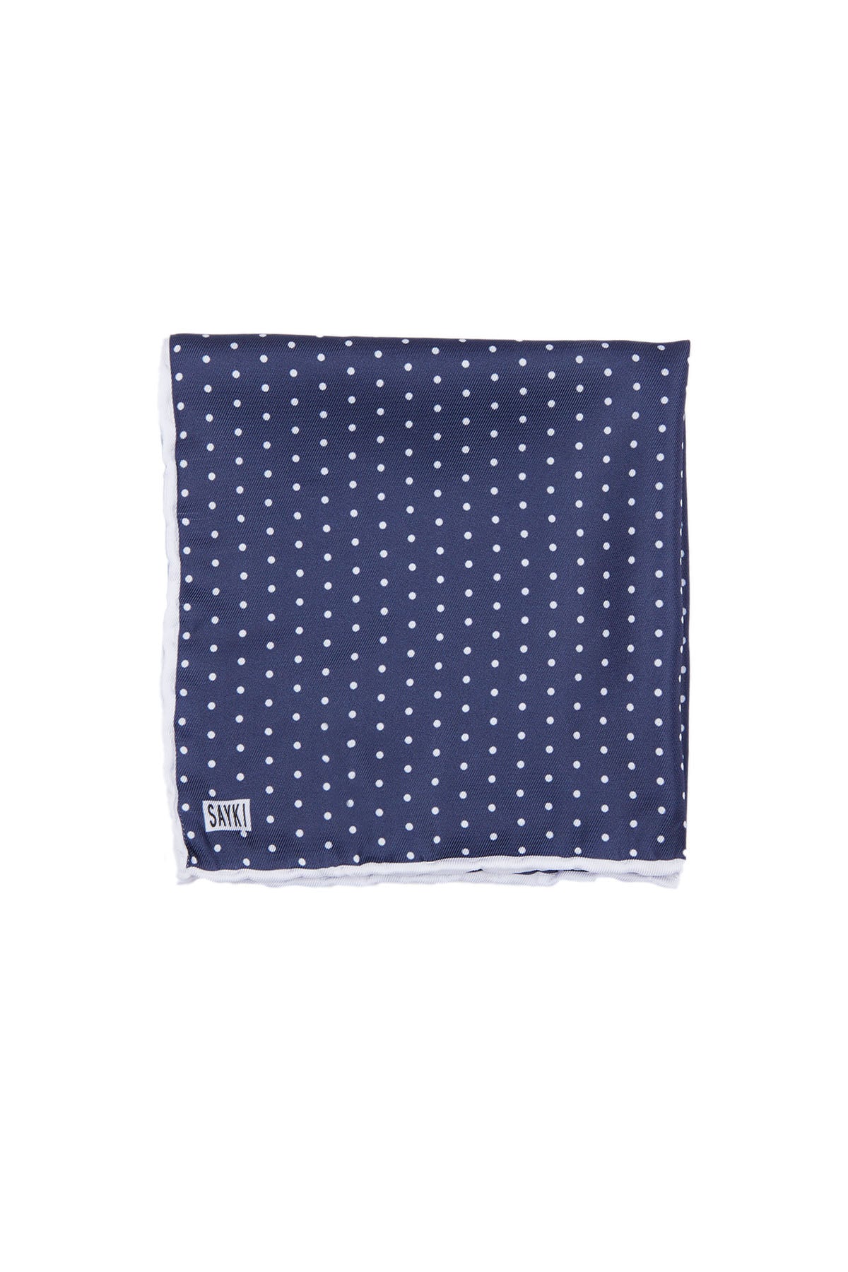 Classic Light Navy Pocket Square - MIB