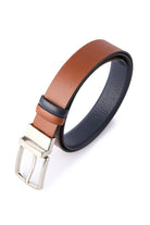 Classic Navy Aniline - Tan Aniline Belt - MIB