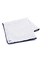 Classic Navy Dot Pocket Square - MIB