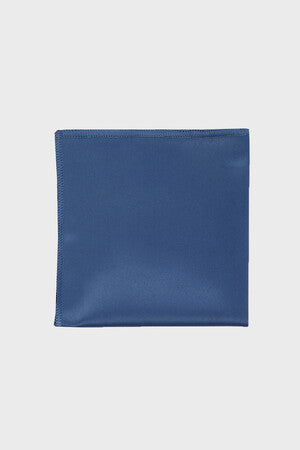 Classic Navy Pocket Square Blue - MIB