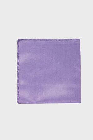 Classic Navy Pocket Square Lilac L - MIB