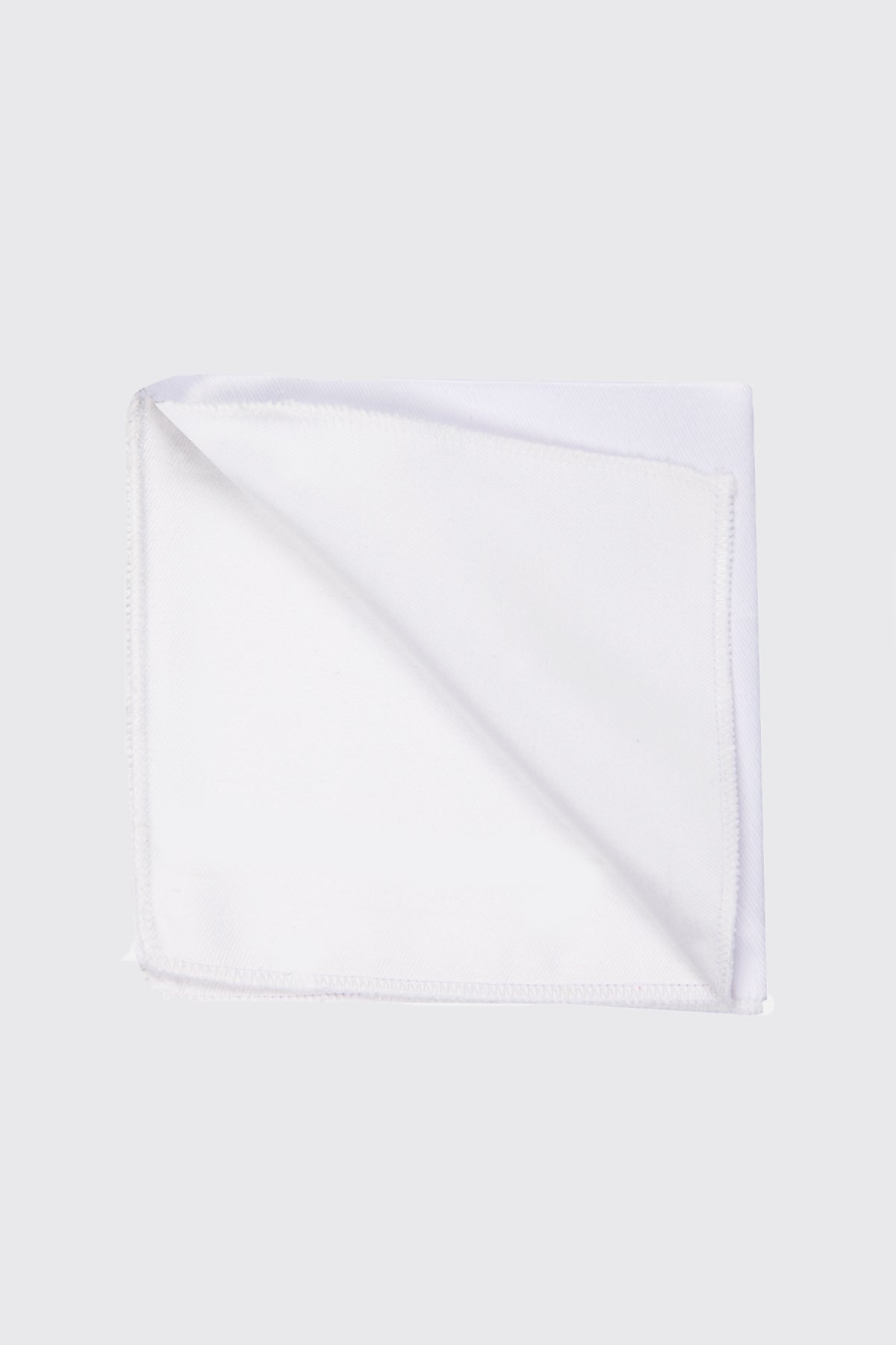 Classic Navy Pocket Square White 1 - MIB