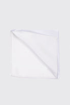 Classic Navy Pocket Square White 1 - MIB