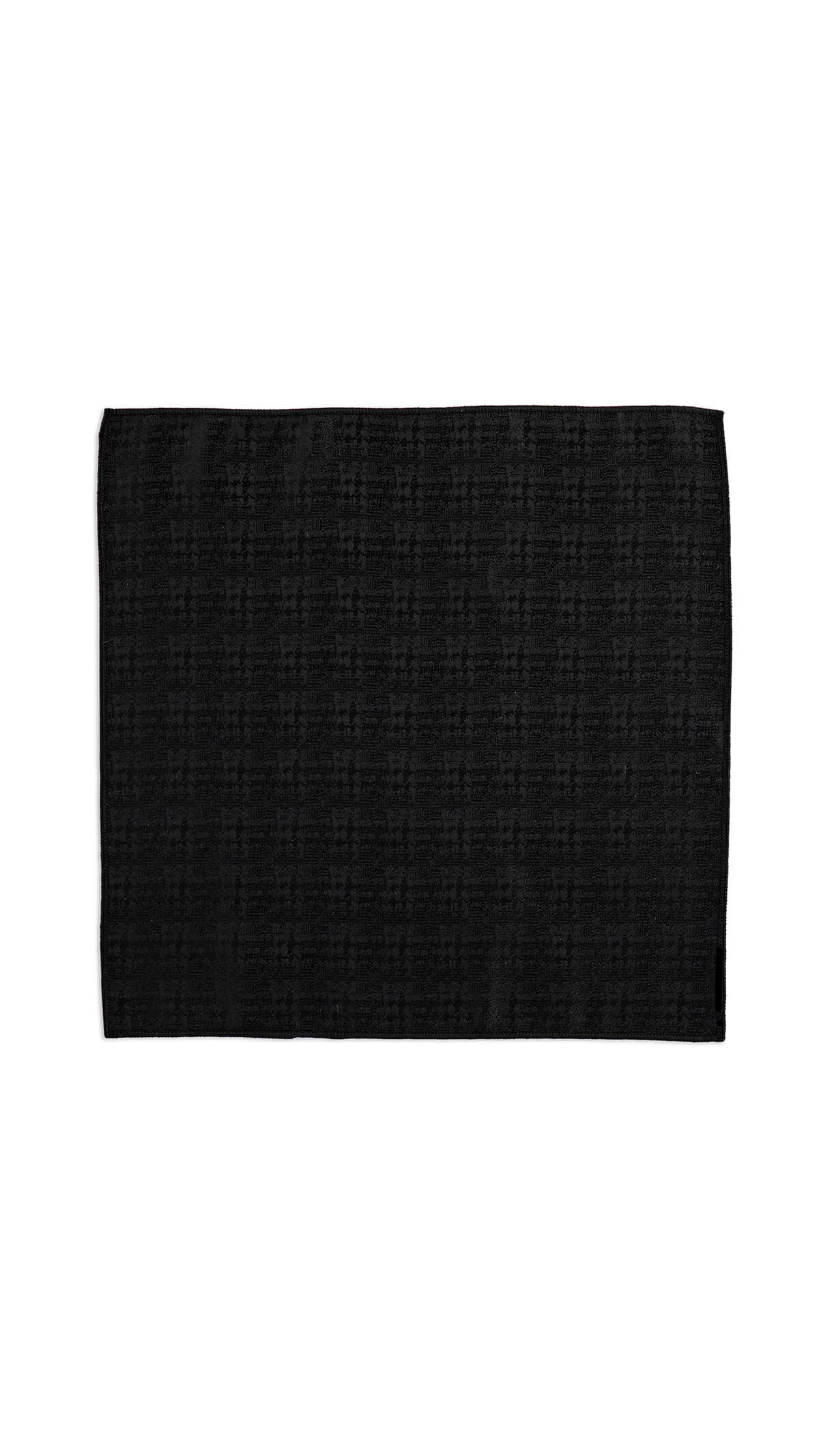 Classic Patterned Navy Pocket Square - MIB