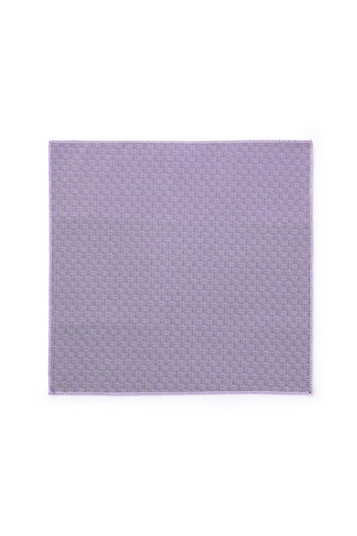 Classic Patterned Purple Pocket Square - MIB