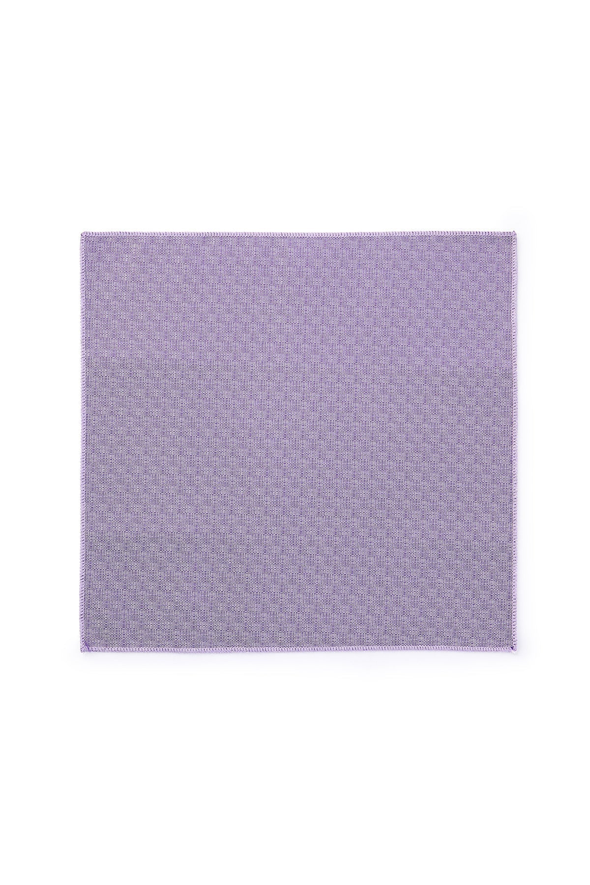 Classic Patterned Purple Pocket Square - MIB