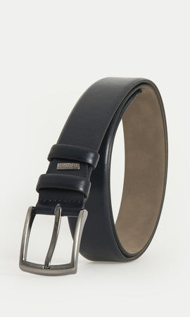 Classic Plain Navy Belt - MIB