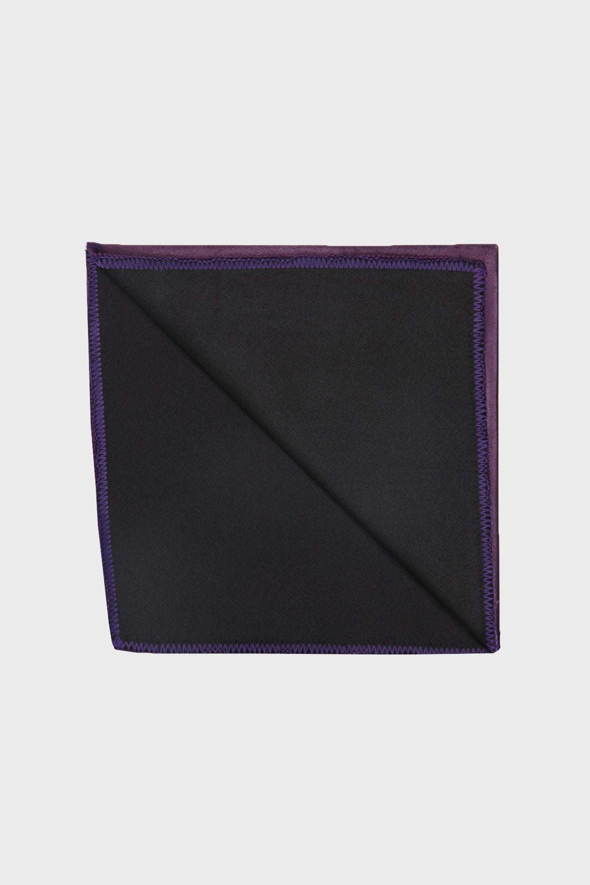 Classic Purple Pocket Square - MIB