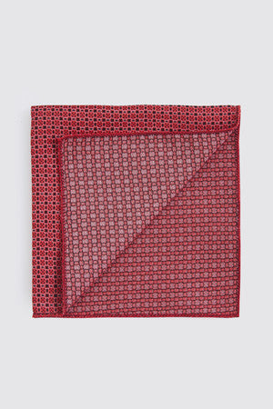 Classic Red Pocket Square - MIB