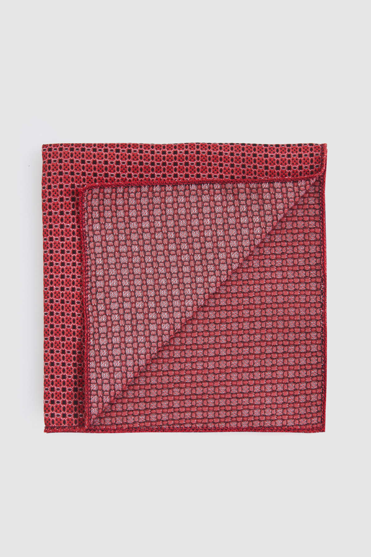 Classic Red Pocket Square - MIB