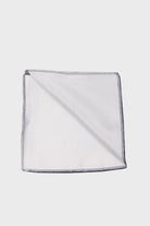 Classic Silver Pocket Square - MIB