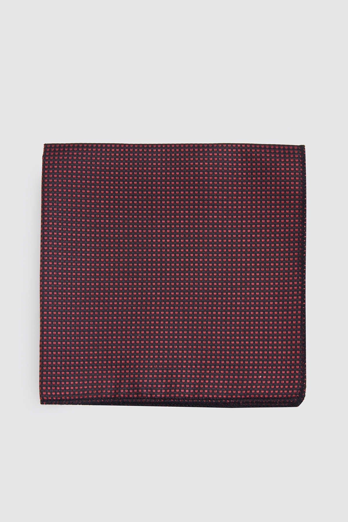 Classic Square Black Pocket Square - MIB