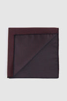 Classic Square Black Pocket Square - MIB