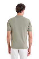 Comfort Fit Basic Green Vetiver Polo T-Shirt - MIB