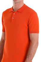 Comfort Fit Basic Orange Polo T-Shirt - MIB