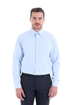 Comfort Fit Classic Collar Light Blue Dress Shirt - MIB