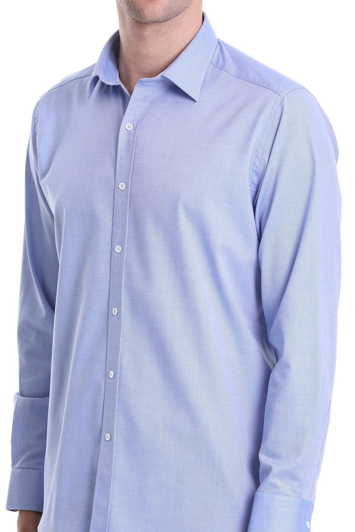 Comfort Fit Cotton Dark Blue Casual Shirt - MIB