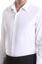 Comfort Fit Cotton White Casual Shirt - MIB