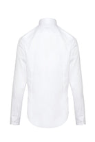 Comfort Fit Long Sleeve Cotton White Dress Shirt - MIB