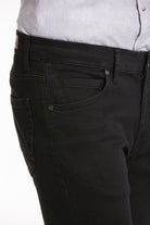 Dynamic Fit 5 Pocket Low Waist Cotton Black Denim Jeans