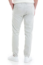 Dynamic Fit High Waist Cotton Blend Light Gray Jogger - MIB