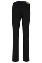 Dynamic Fit Low Waist Cotton Black Casual Pants - MIB