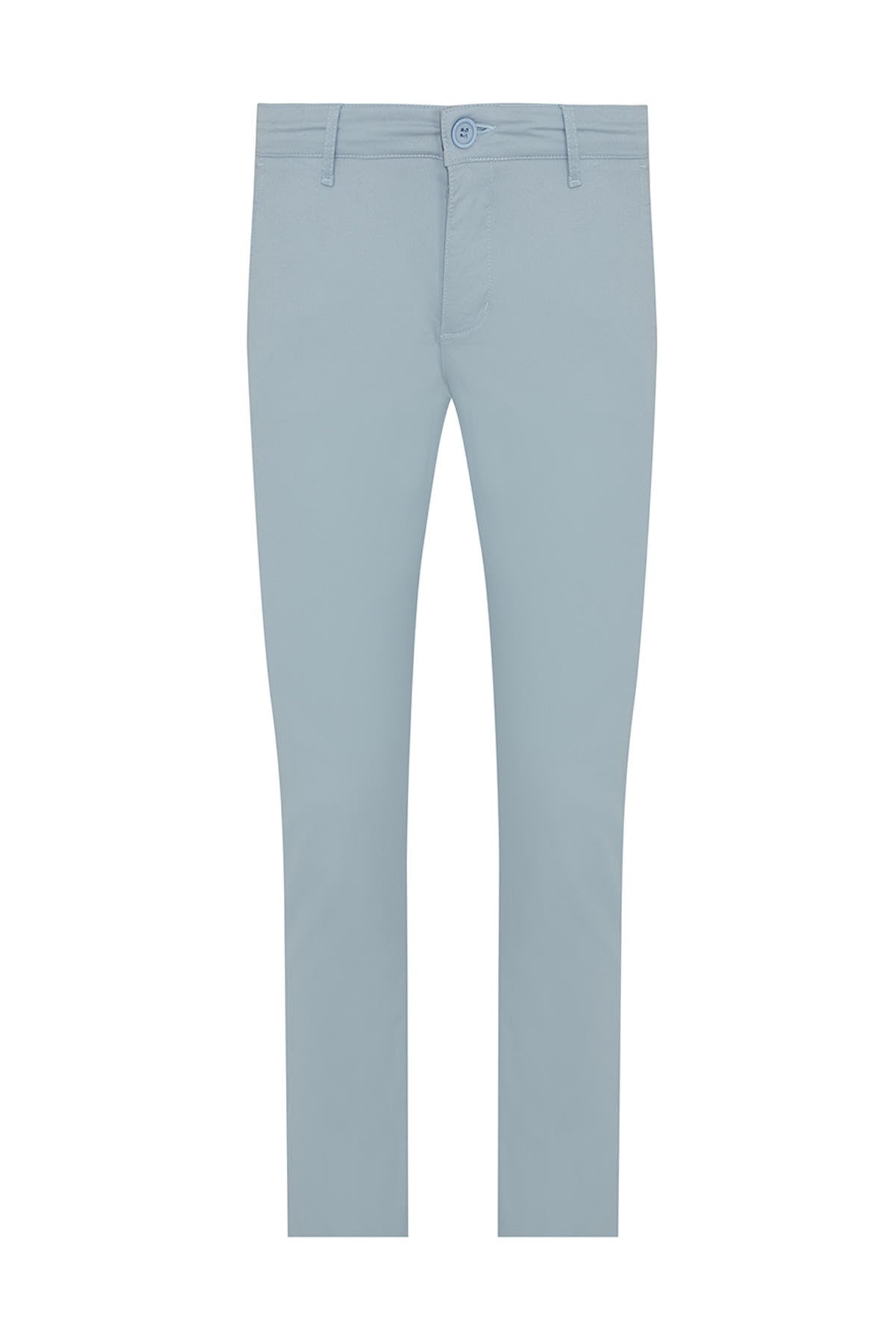 Dynamic Fit Low Waist Cotton Blue Fog Casual Pants - MIB