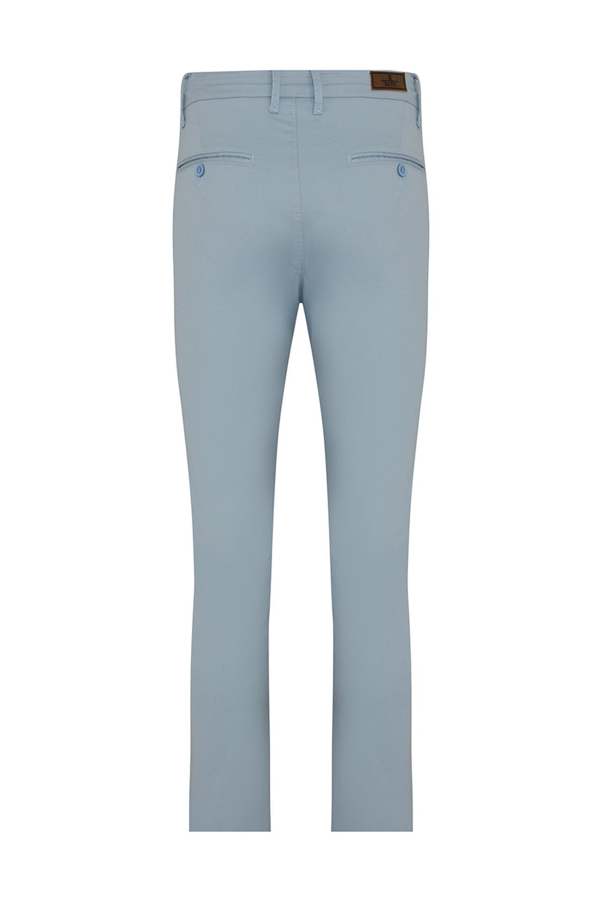 Dynamic Fit Low Waist Cotton Blue Fog Casual Pants - MIB