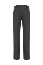 Dynamic Fit Side Pocket High Waist Charcoal Dress Pants