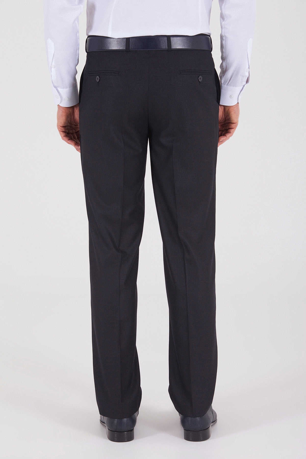 Dynamic Fit Side Pocket Low Waist Navy Dress Pants - MIB