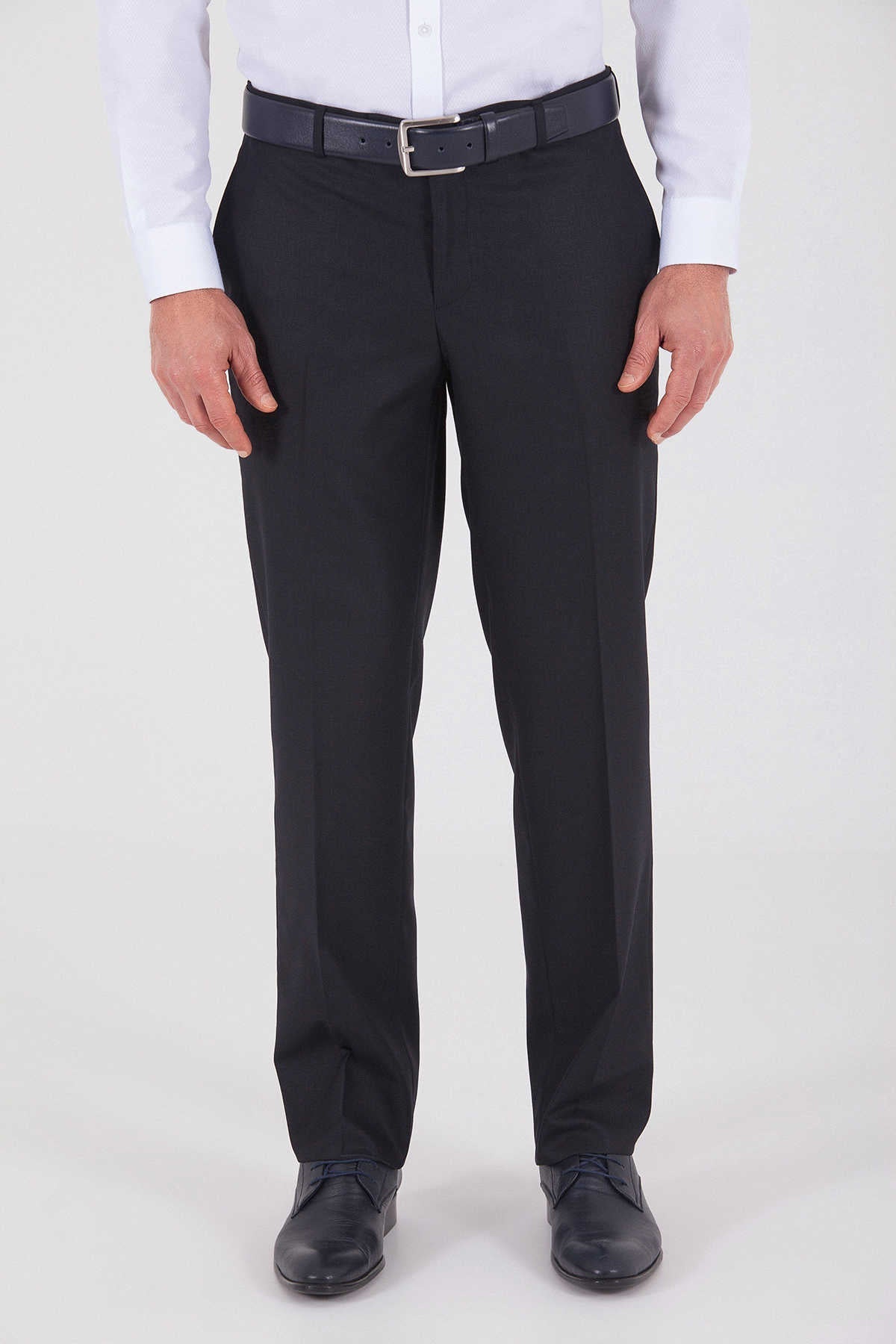 Dynamic Fit Side Pocket Low Waist Navy Dress Pants - MIB