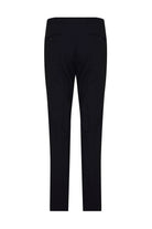 Dynamic Fit Side Pocket Low Waist Wool Navy Dress Pants