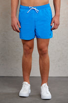 Dynamic Fit Side Pocket Plain Quick Dry Navy Swim Trunks