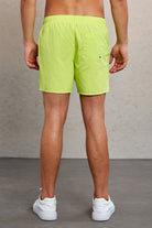 Dynamic Fit Side Pocket Plain Quick Dry Navy Swim Trunks