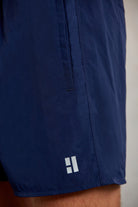 Dynamic Fit Side Pocket Quick Dry Navy Swim Trunks - MIB