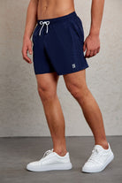 Dynamic Fit Side Pocket Quick Dry Navy Swim Trunks - MIB