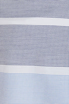 Dynamic Fit Striped Cotton Blend White Casual Shirt - MIB