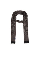 Gray - Black Patterned Scarf - MIB