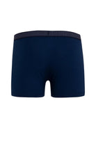 Gray - Light Navy Modal Jersey Boxer - MIB